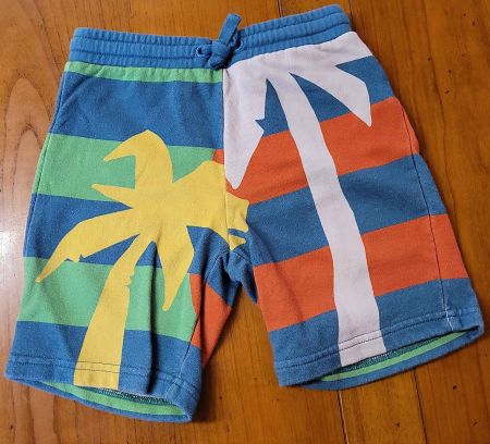 Stella McCartney Kids Shorts 4 Years, gestreift, bunt