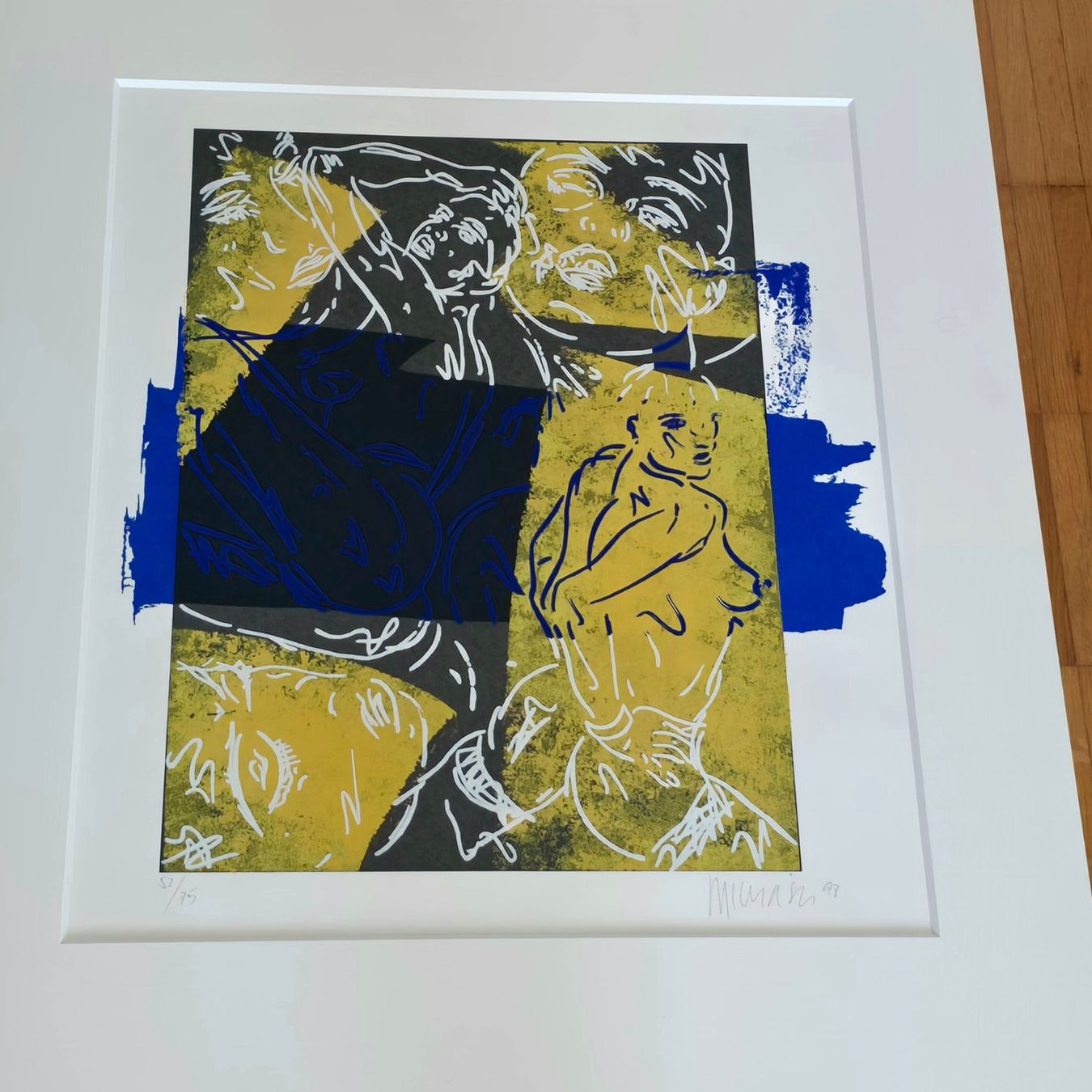 Grafica & Litografie: Michael Lucerne - Original-Serigrafie 37/75 -  handsigniert – Usato da Reinach BL venduto da Pendling 7