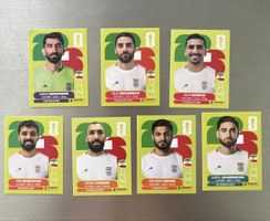 Panini WM 26 Sticker IRN 2,5,10,14,15,16,19