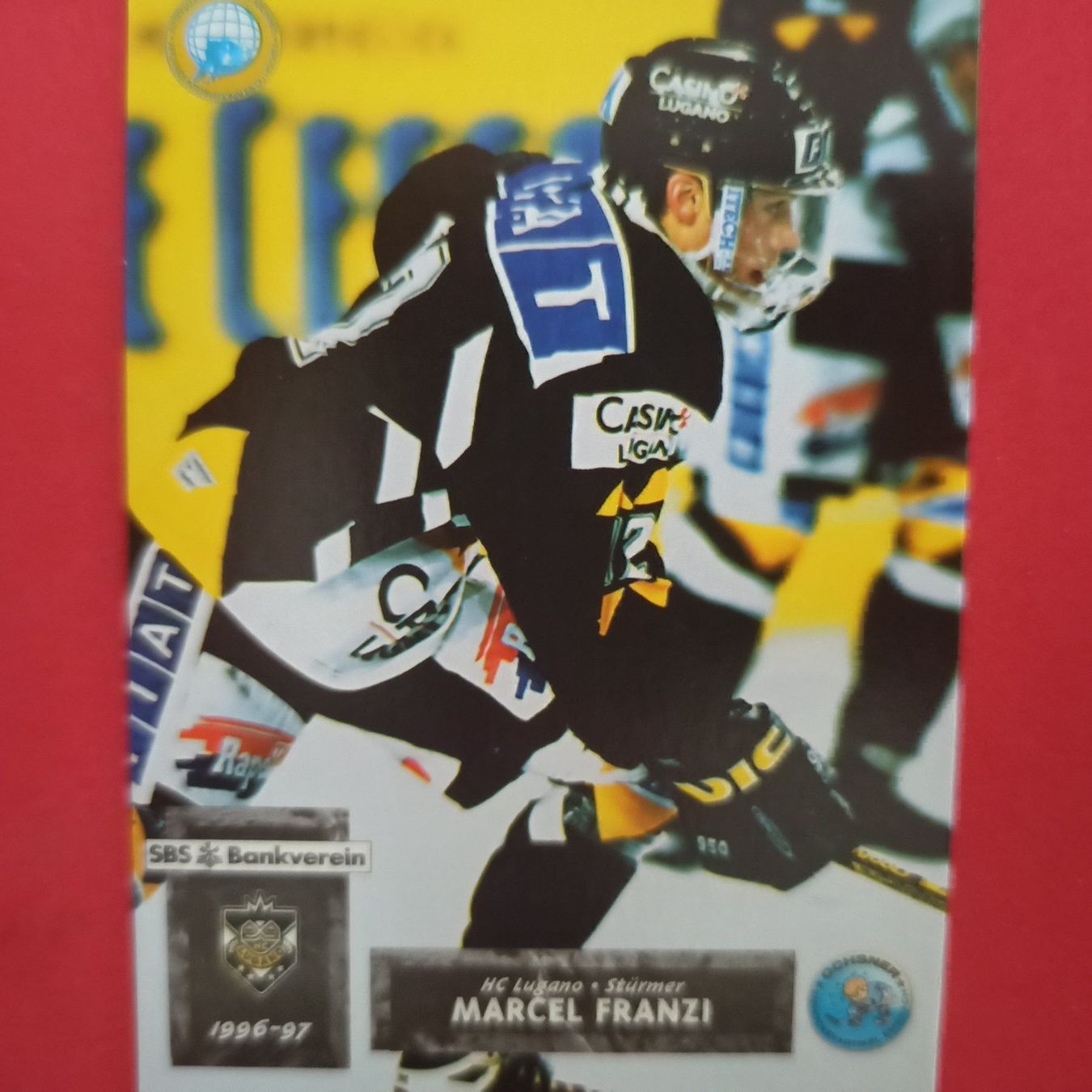Carte collezionabili: Marcel Franzi - HC LUGANO - 1996/97 – Usato da Dübendorf venduto da kb86_MOVIE