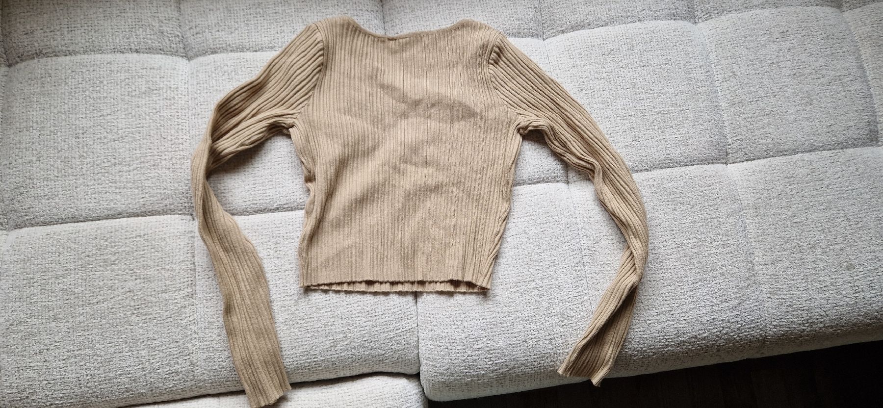 H&M Maglioni & Felpe: Damen Rippenpullover Camel Gr. S – Usato da Jakobsbad venduto da jube.schmid 2