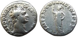 DOMITIAN AR Denarius (92 AD)