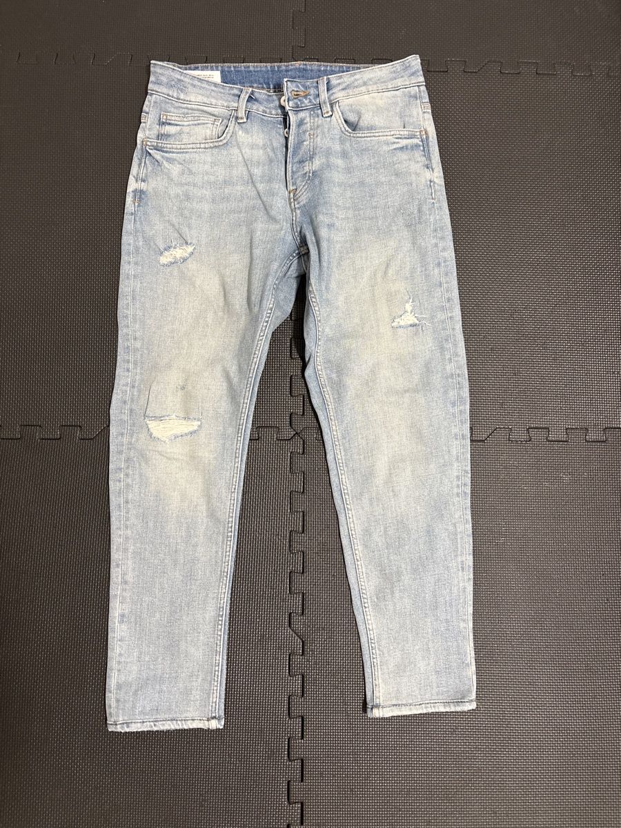 Zara Jeans: Zara Jeans, hellblau, destroyed Look, Gr. 31 – Nuovo (secondo la descrizione) da Basel venduto da pre_675x