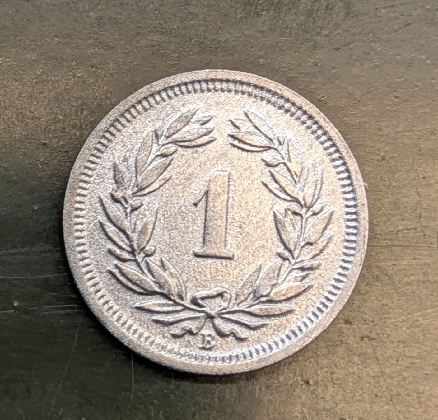 Tutti le monete: 1 Rp. 1944 Zink – Usato da Zetzwil venduto da Spitz70 1
