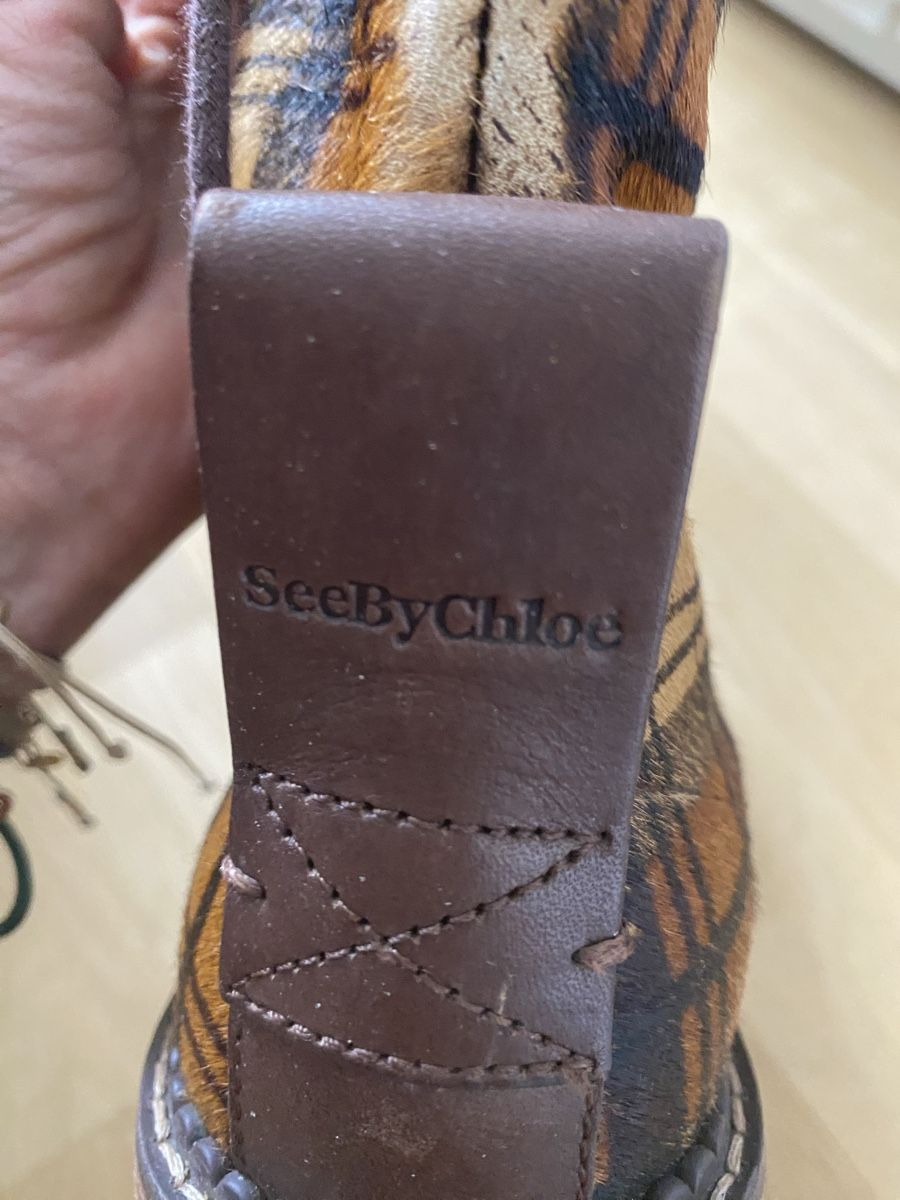 Chloé Scarpe da donna: See by Chloé Schnürboots – Usato da Forch venduto da AlGreen 7