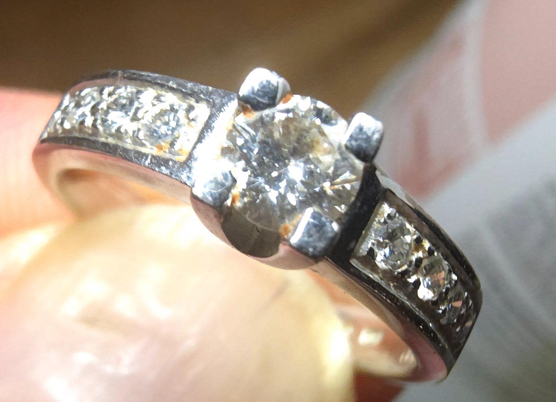 Ringe: Goldring,  Diamantring – Gebraucht aus Zürich von Reni8048 8
