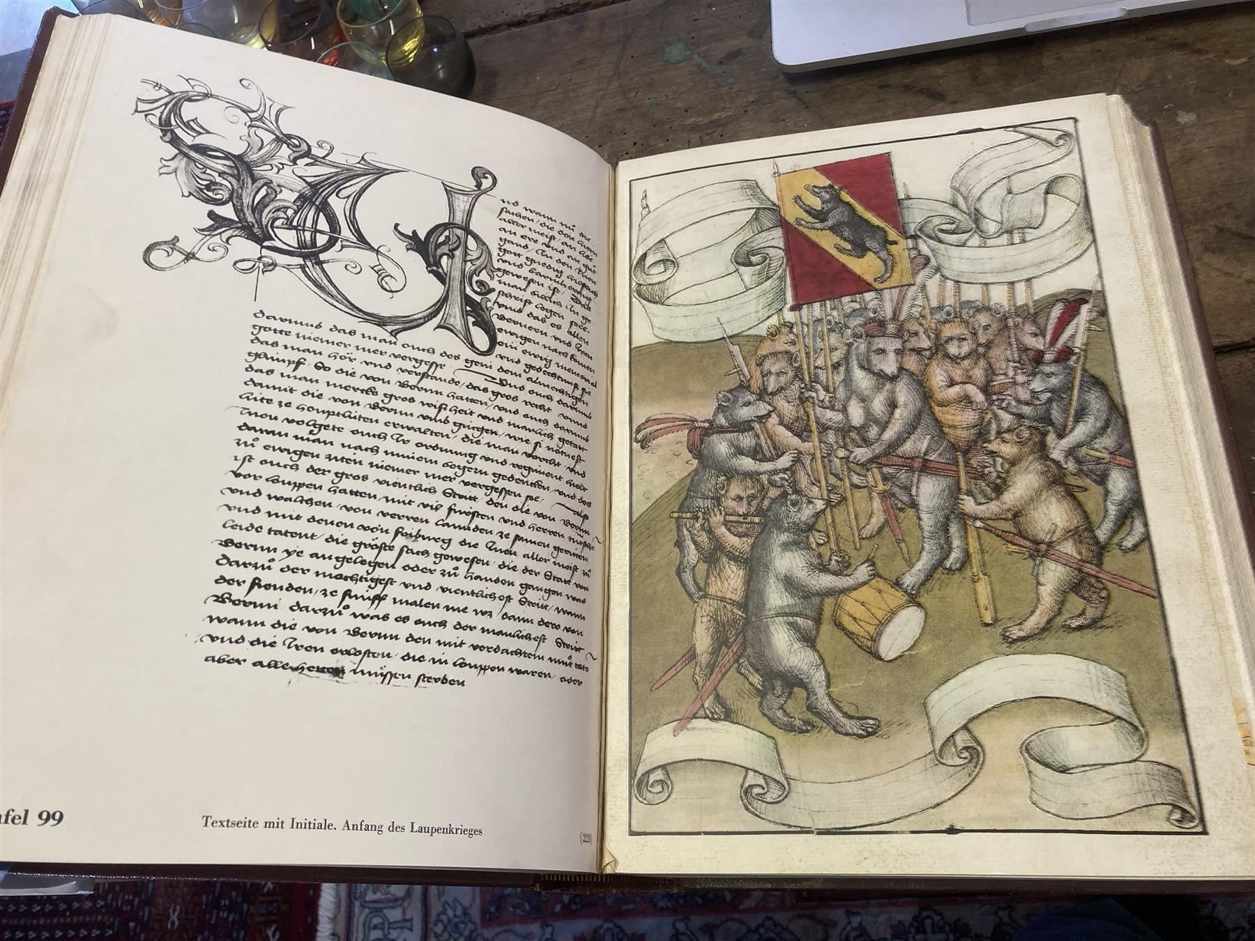 Libri: DIEBOLD-SCHILLING Spiezer Bilder Chronik – Usato da Bern venduto da Jwpm66 7