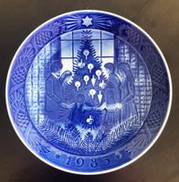 Assiette danoise Noël 1985
