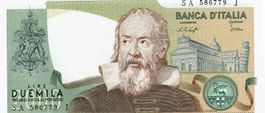 Italien 2000 Lire 1976 P-103b UNZ Serie SA