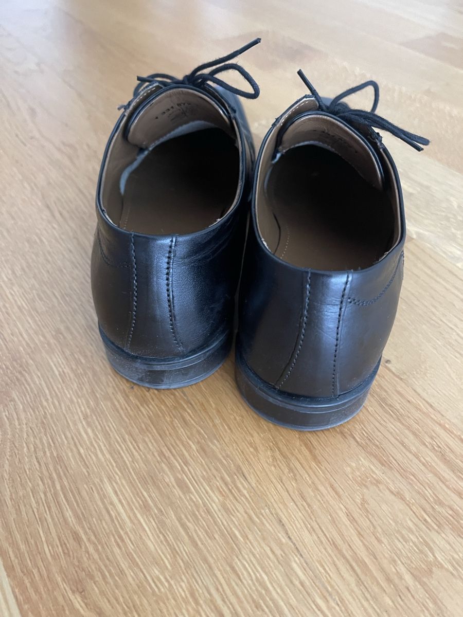 Scarpe da uomo: Schnürschuhe schwarz Leder Grösse 41 gebraucht Versand 9.- – Usato da Meilen venduto da ana9 1