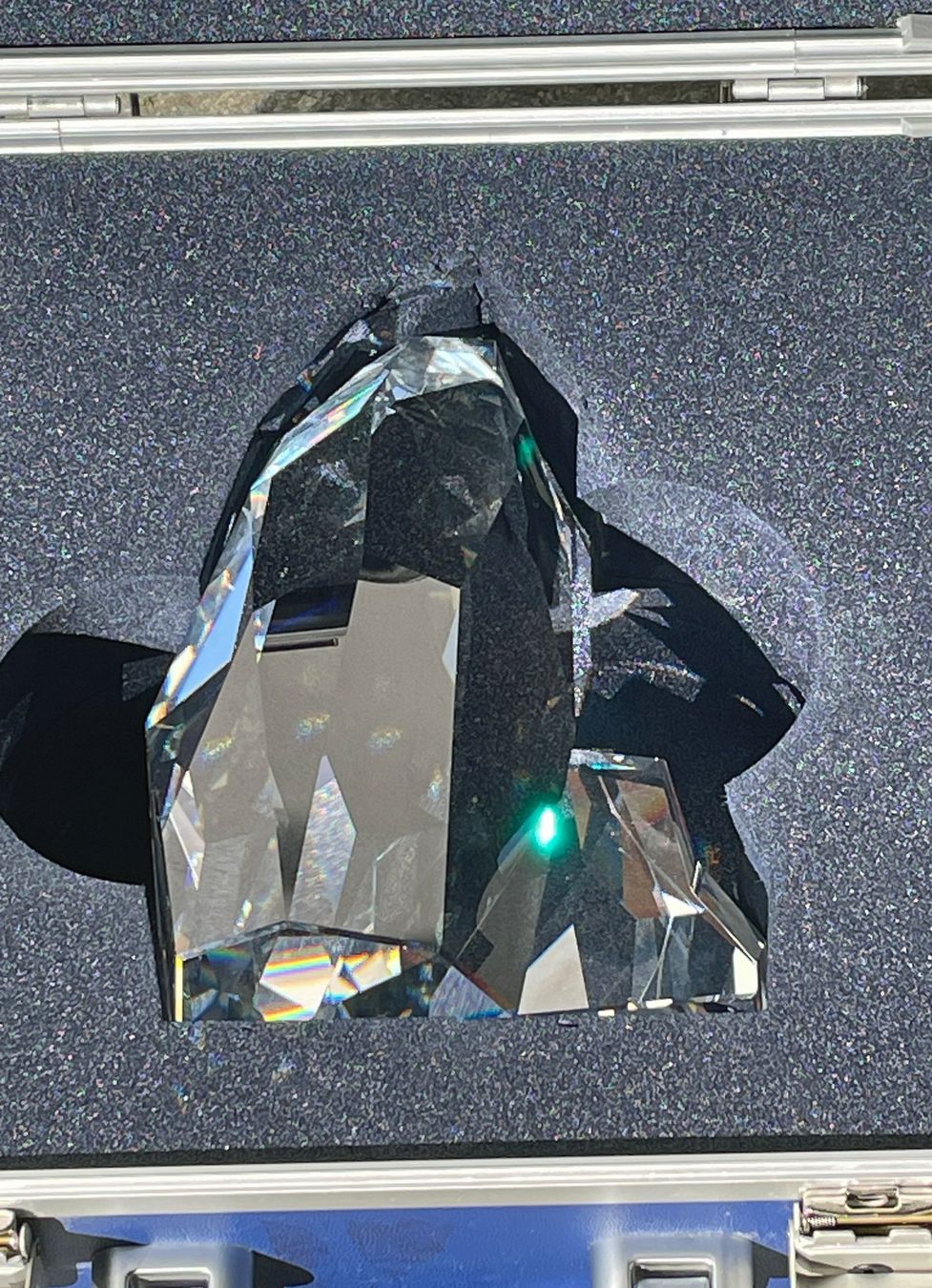 Swarovski Statuette: Eisberg-Objekt Iluliac von Swarovski – Usato da Chur venduto da elifornico 1