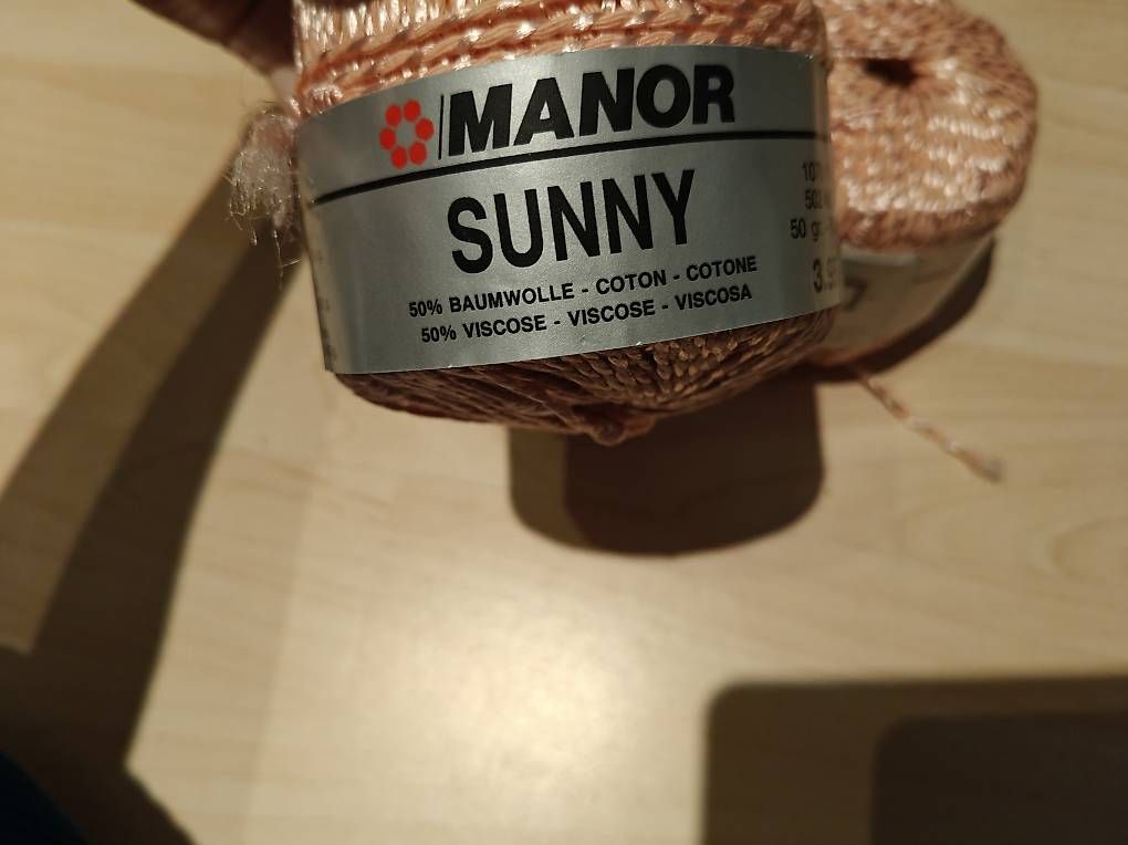 Lana: Glänzendes effektgarn apricot-rosa – Nuovo e nell'imballaggio originale da Schiers venduto da ver_ddm2 2