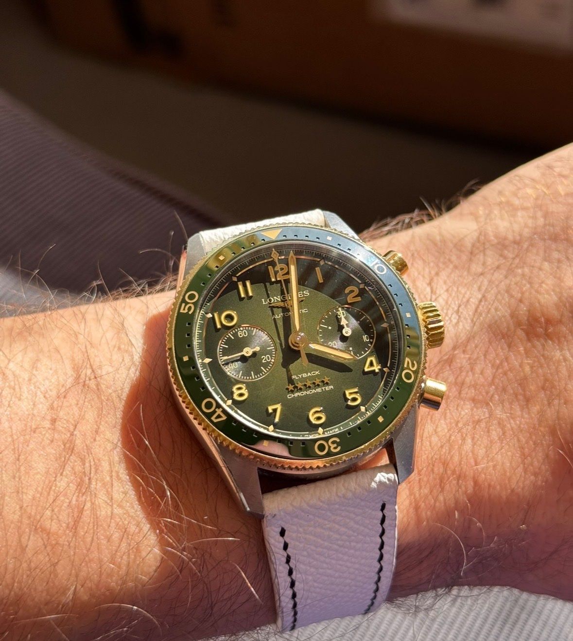 Longines Montres: Longines Spirit Flyback –  Full Set - Or jaune – D'occasion à Grand-Lancy par flombaba 9