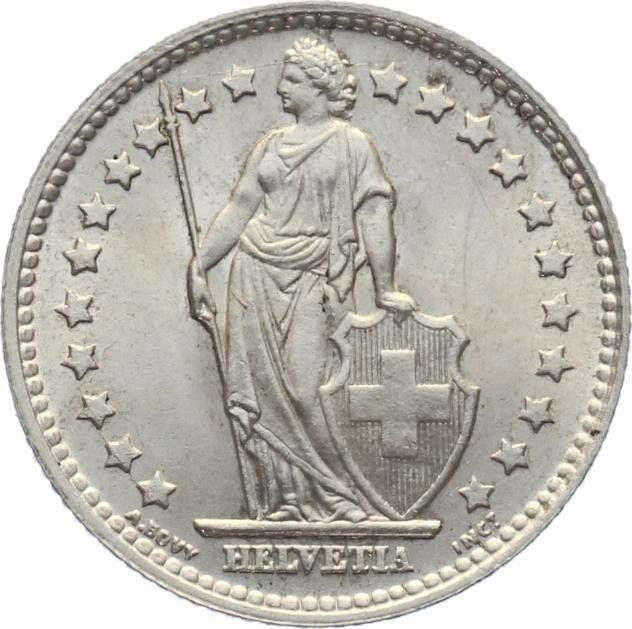 Alle Münzen: 1 Fr 1955 B ----------- PRACHTSTÜCK – Neu (gemäss Beschreibung) aus Knutwil von muenzen-oli 1