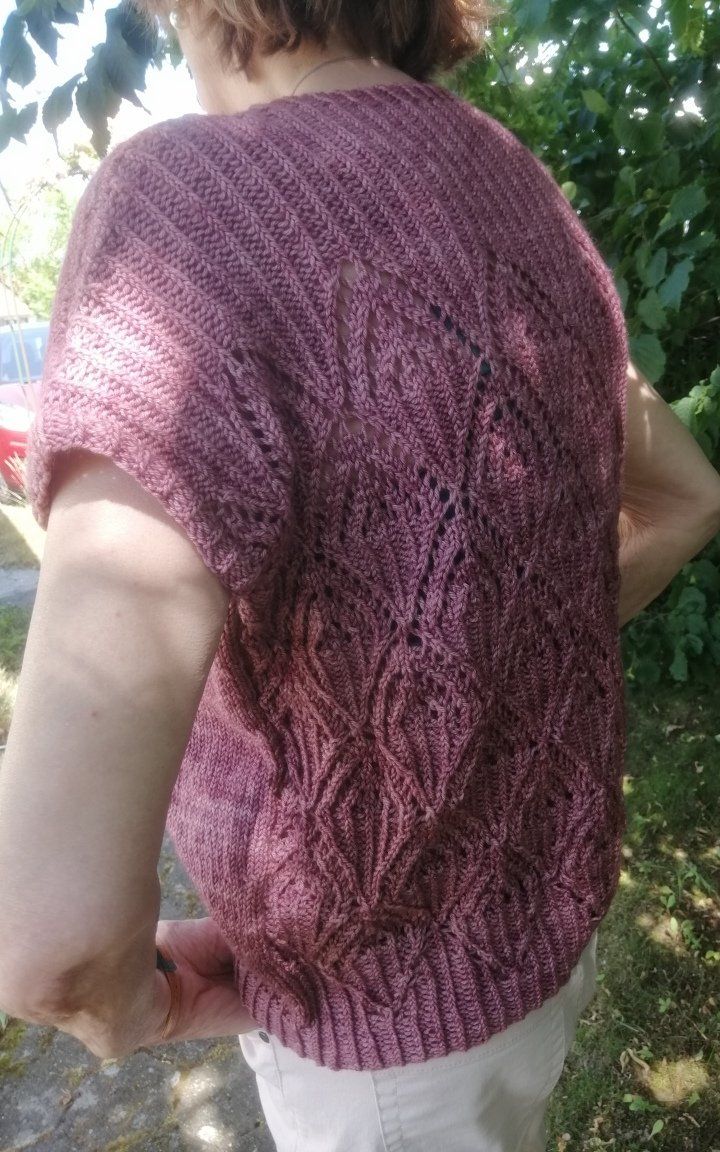 Top: Sommertop "Hibiscus"   NEU – Nuovo (secondo la descrizione) da Langenthal venduto da Handstrick 4