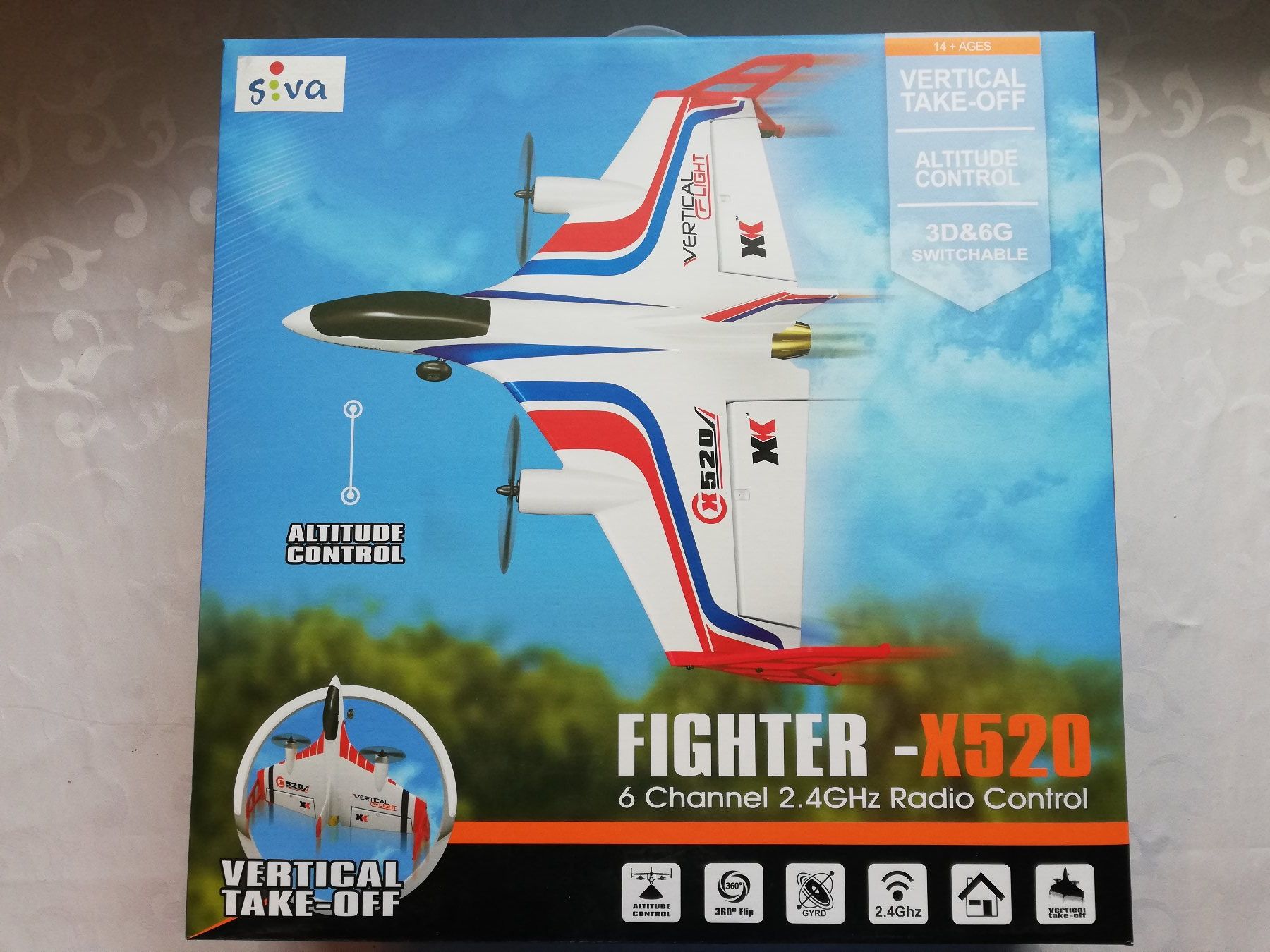 Modellismo RC: Fighter X520 – Nuovo e nell'imballaggio originale da Flüh venduto da AMS-Modellbau