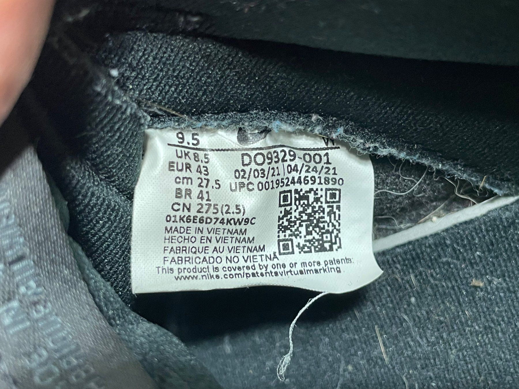 Nike Scarpe da uomo: 2021 Nike Dunk Low Undefetead Sz 43 – Usato da Zürich venduto da le_souk 9