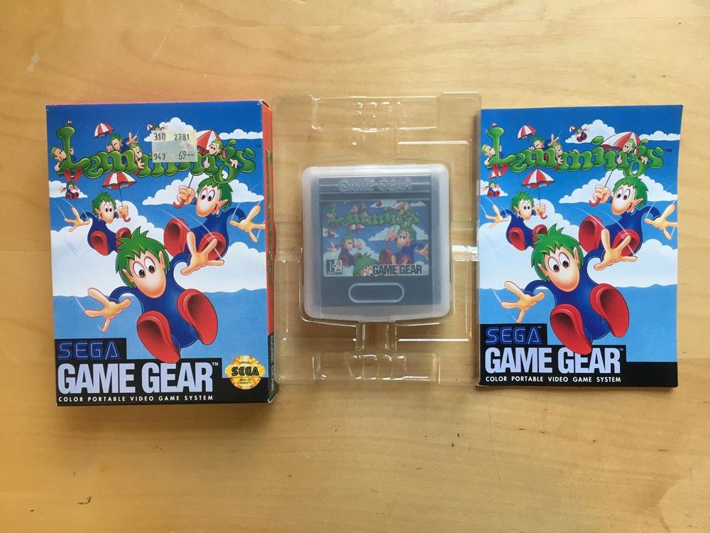 Lemmings Game Gear PAL - Prix - Photo - Présentation