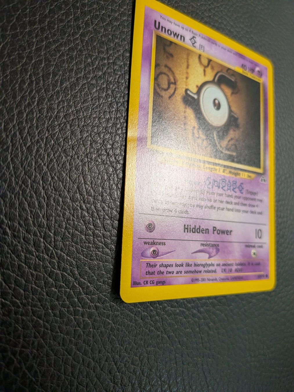 Pokémon Sammelbilder & Trading cards: Neo Discovery - Unown E 67/75 Ab 1 – Gebraucht aus Paradiso von Pkmn10 1