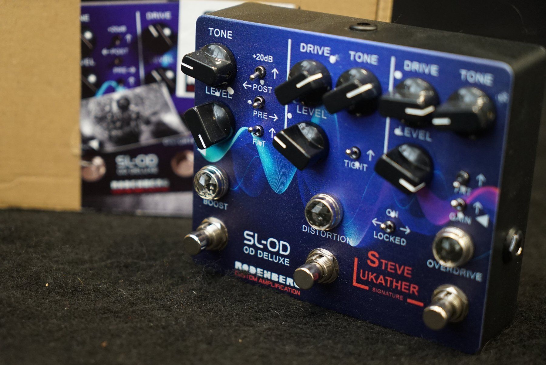 Strumenti musicali: Rodenberg SL-OD Deluxe OD/Dist/Boost – Usato da Ortschwaben venduto da Musictrade 5