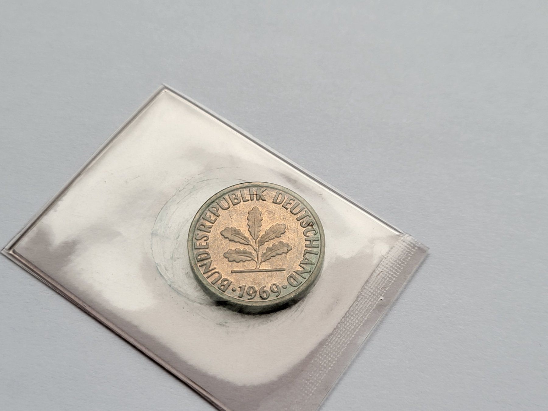 Tutti le monete: 2 Pfennig 1969G PP – Nuovo (secondo la descrizione) da Pravidondaz venduto da LVtik 3