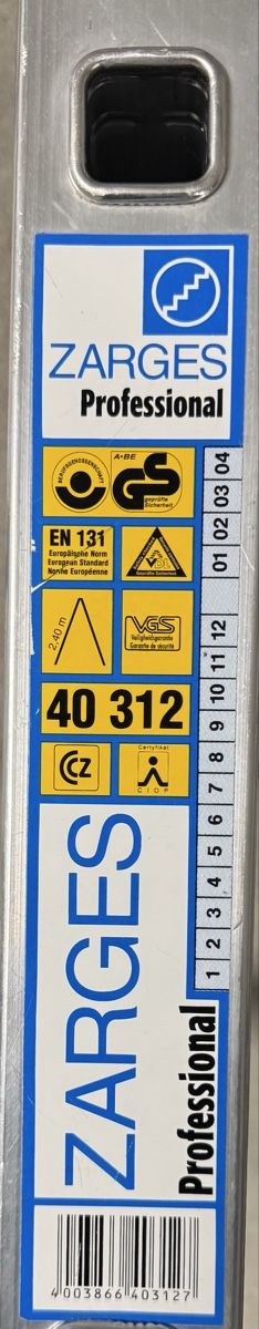 Scale: Zarges Leiter – Usato da Stallikon venduto da esi_b7wy 1