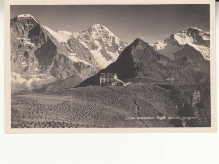 Cartes postales: Männlichen Hotel ca. 1930 – D'occasion à Bürglen TG par StampGraf