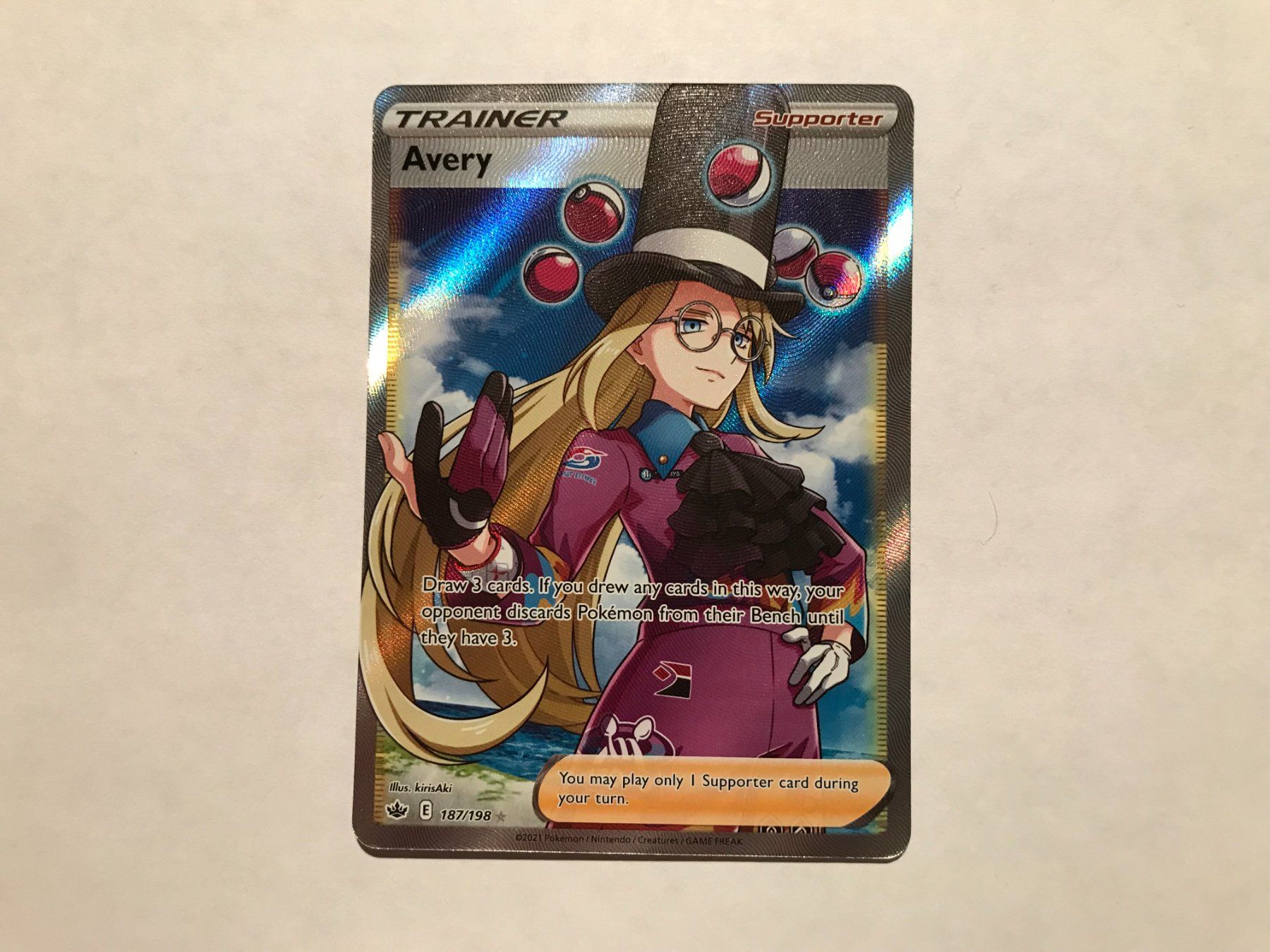 Pokémon Carte collezionabili: Avery Fullart Chilling Reign EN – Usato da Hagendorn venduto da Pokecollectorch 1