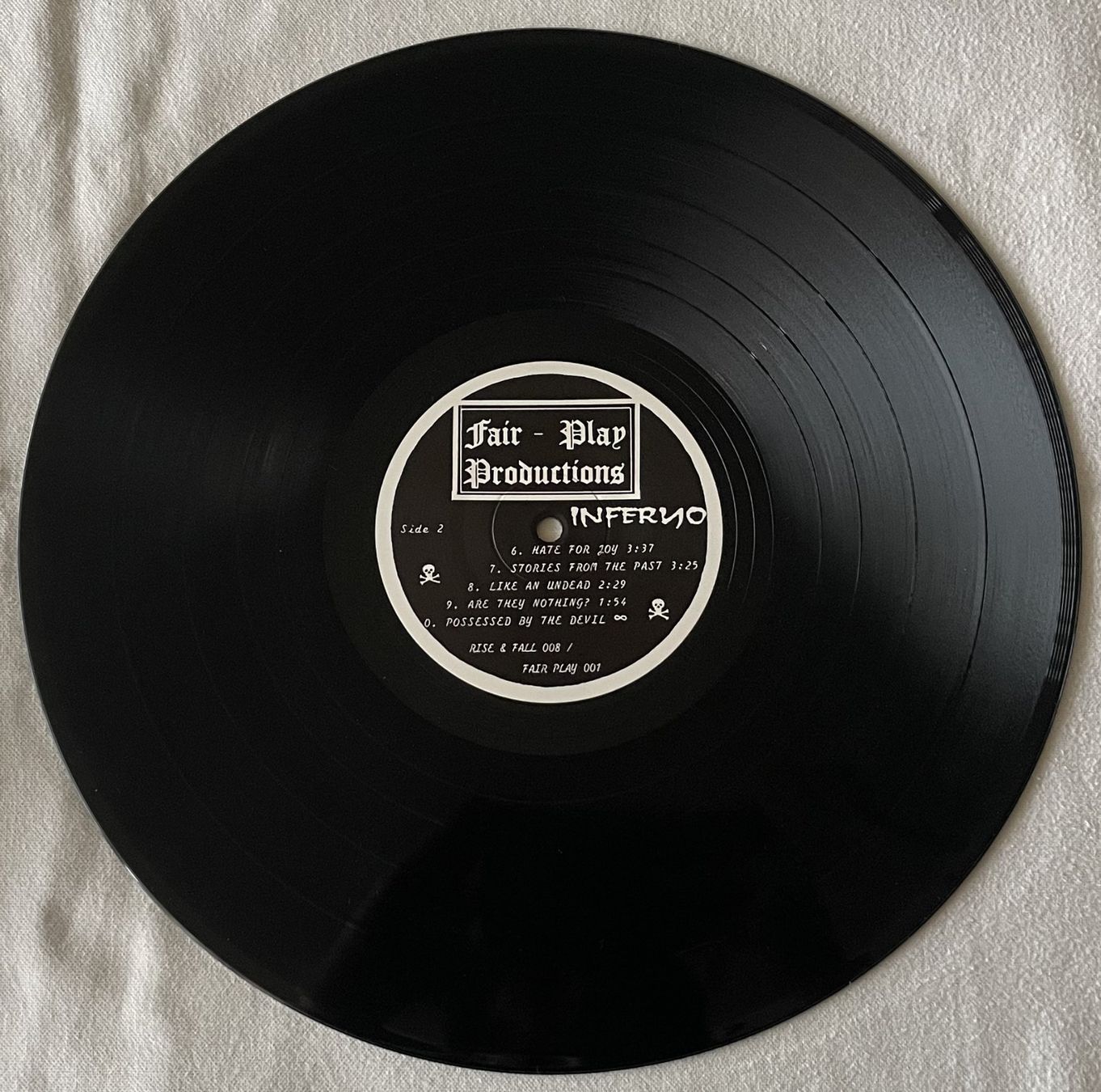 Dischi in vinile: Inferno – It Should Be Your Problem! - LP - 1990 First Press – Usato da Uster venduto da Zardodel 3