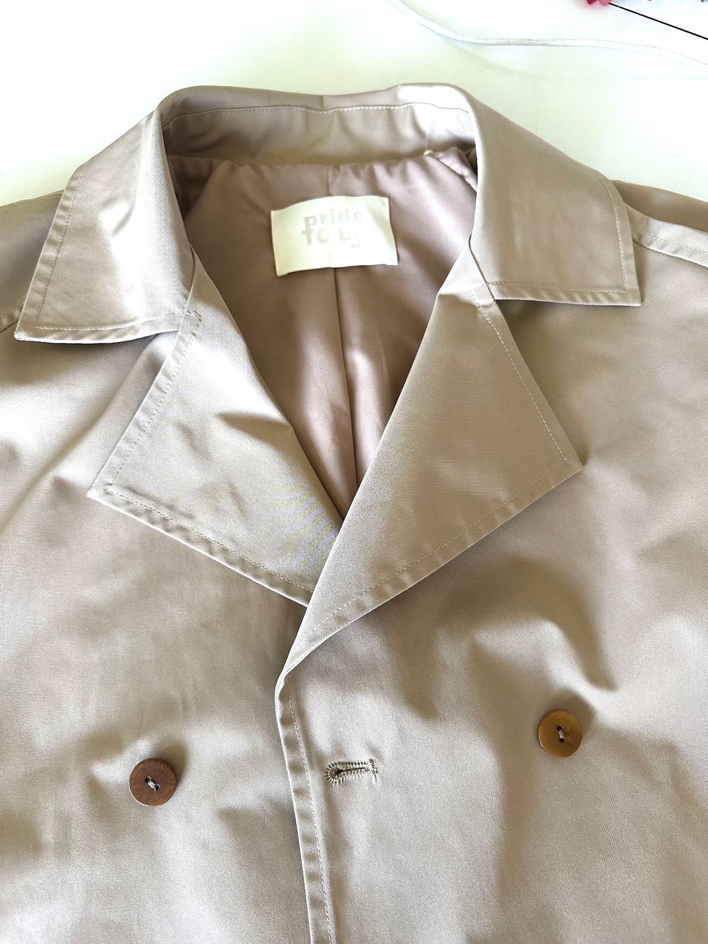 Giacche: Trenchcoat Jacke kurz – Nuovo (secondo la descrizione) da Oberrieden venduto da Moraira14 4