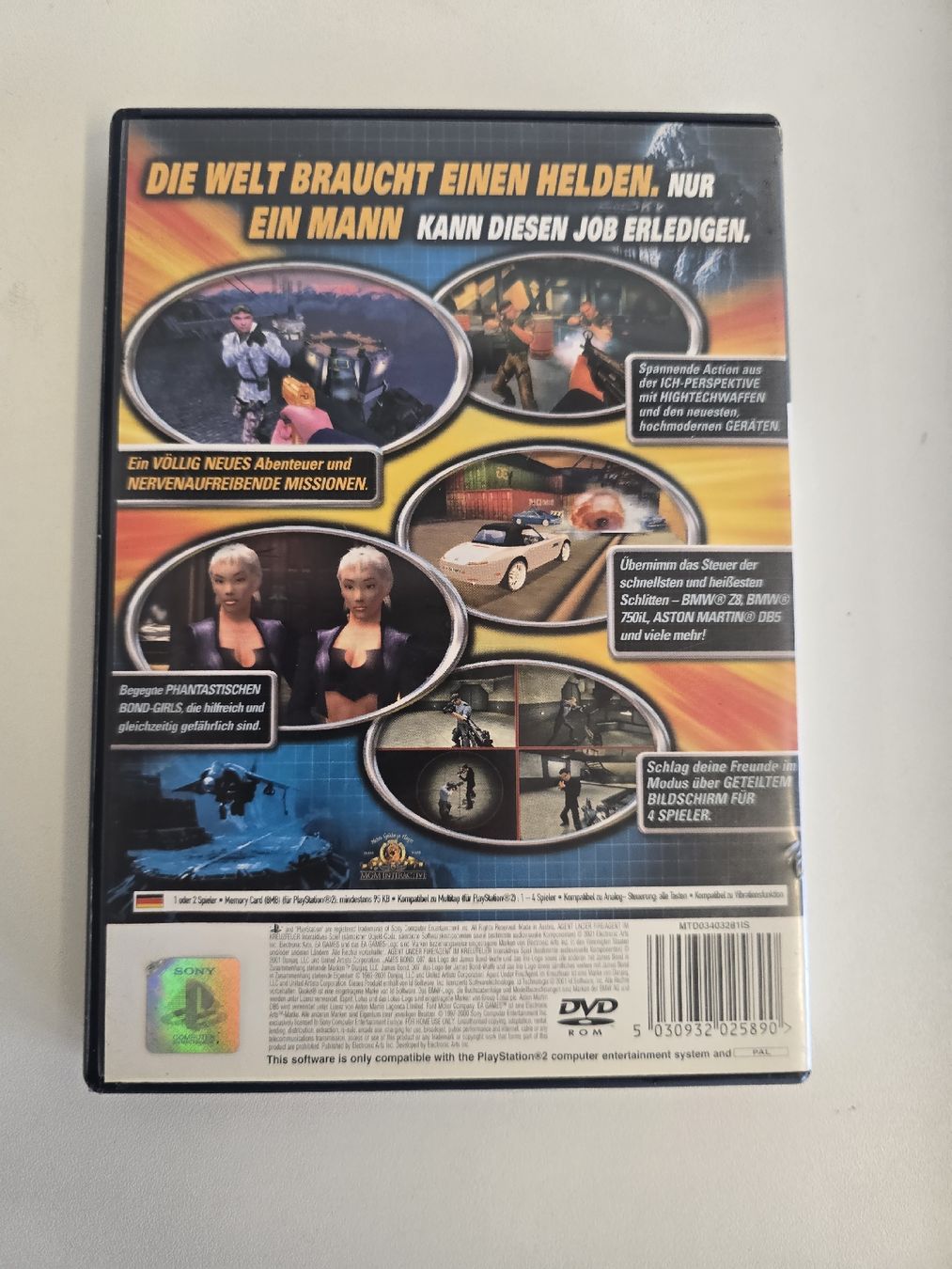 Sony Spiele: James Bond 007: Agent im Kreuzfeuer PS2 – Gebraucht aus Tuggen von Zweitechanceboutique 1