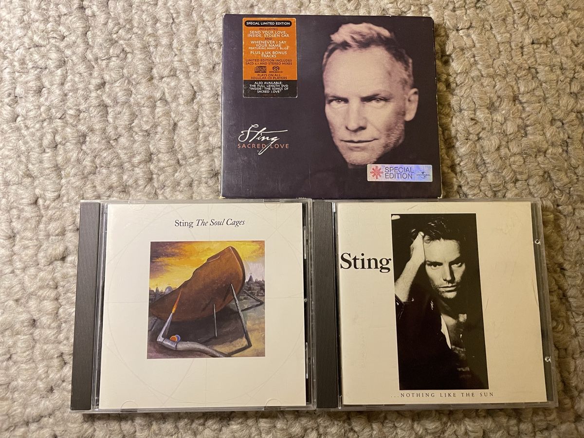 CDs: 3x Sting – Gebraucht aus Reinach AG von trigger7811