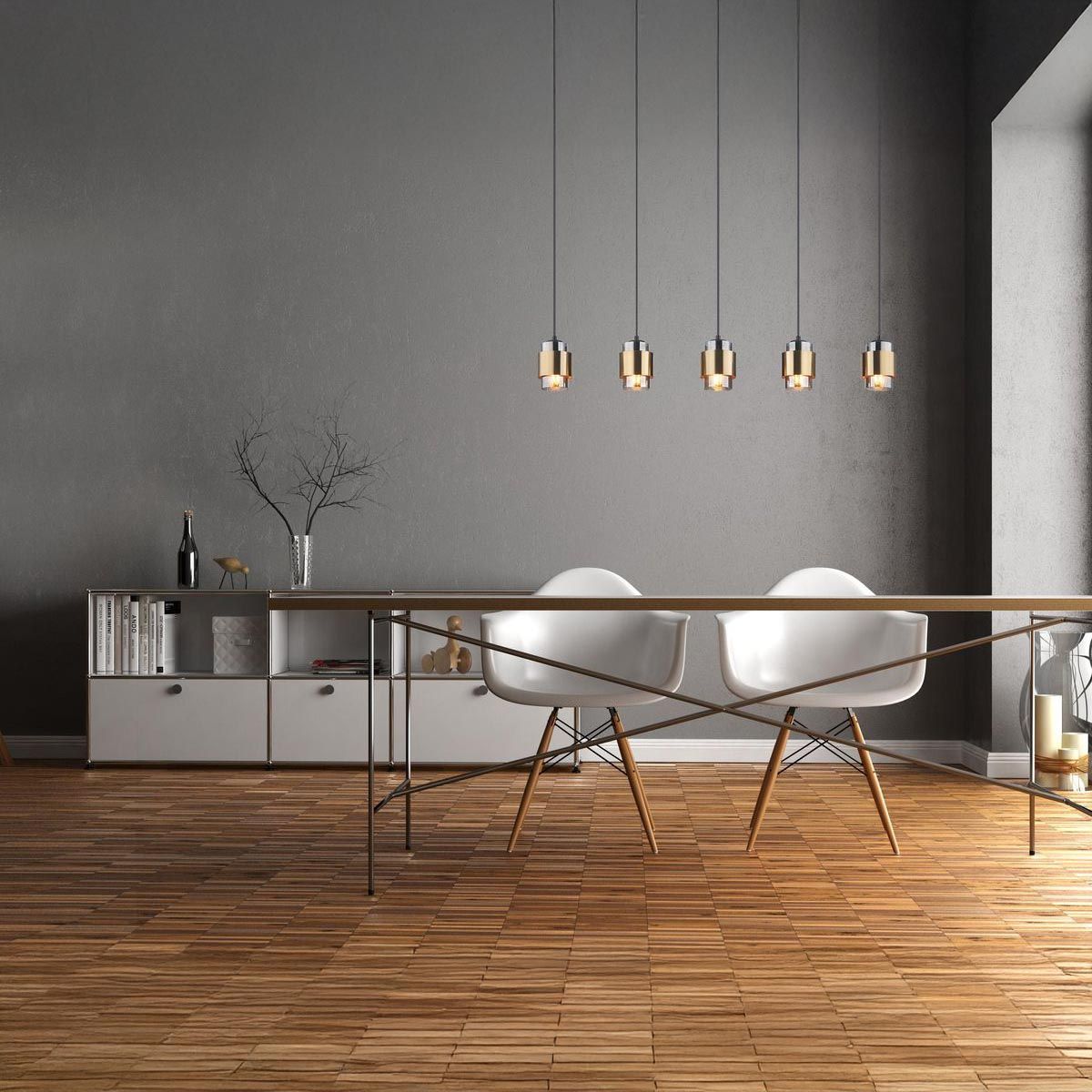 Kronleuchter & Deckenlampen: Pendelleuchte, Glas, 105 cm x 10 cm – Neu (gemäss Beschreibung) aus Kreuzlingen von Smart-Light