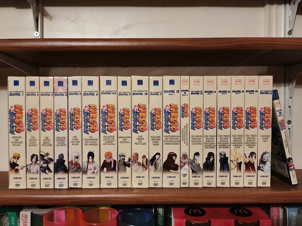 Tous les DVDs: Naruto Shippuden Anime – D'occasion à Tobel par Lamborghini_Marco