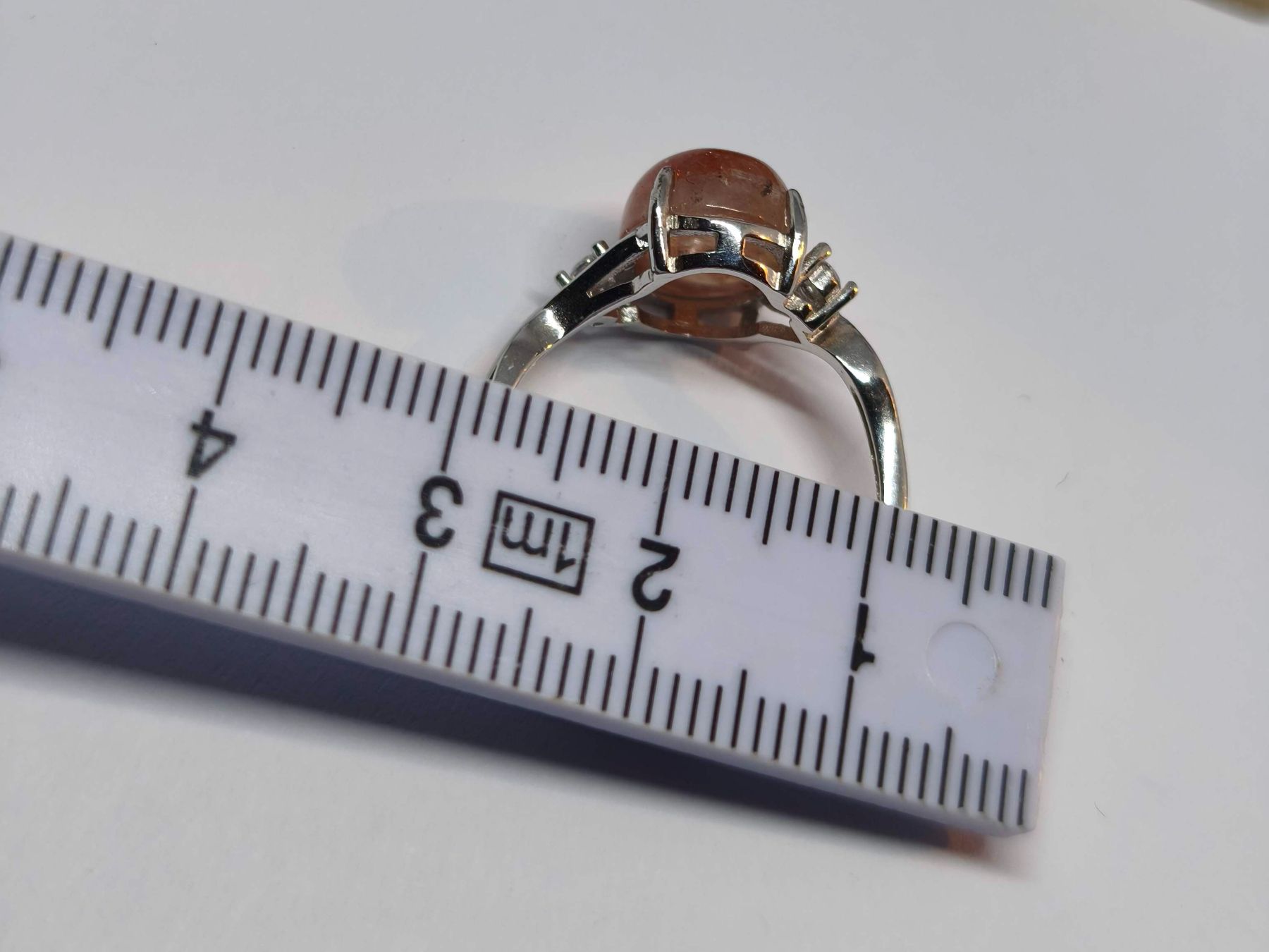 Anelli: Ring mit Sonnenstein Gr. verstellbar 925 Silber – Nuovo (secondo la descrizione) da St. Gallen venduto da GIULESGG 3