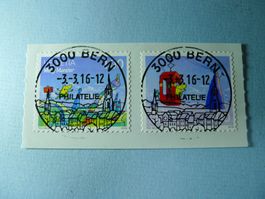 2016 Sondermarken Molly Monster ET Voll 1581-1582 ORT
