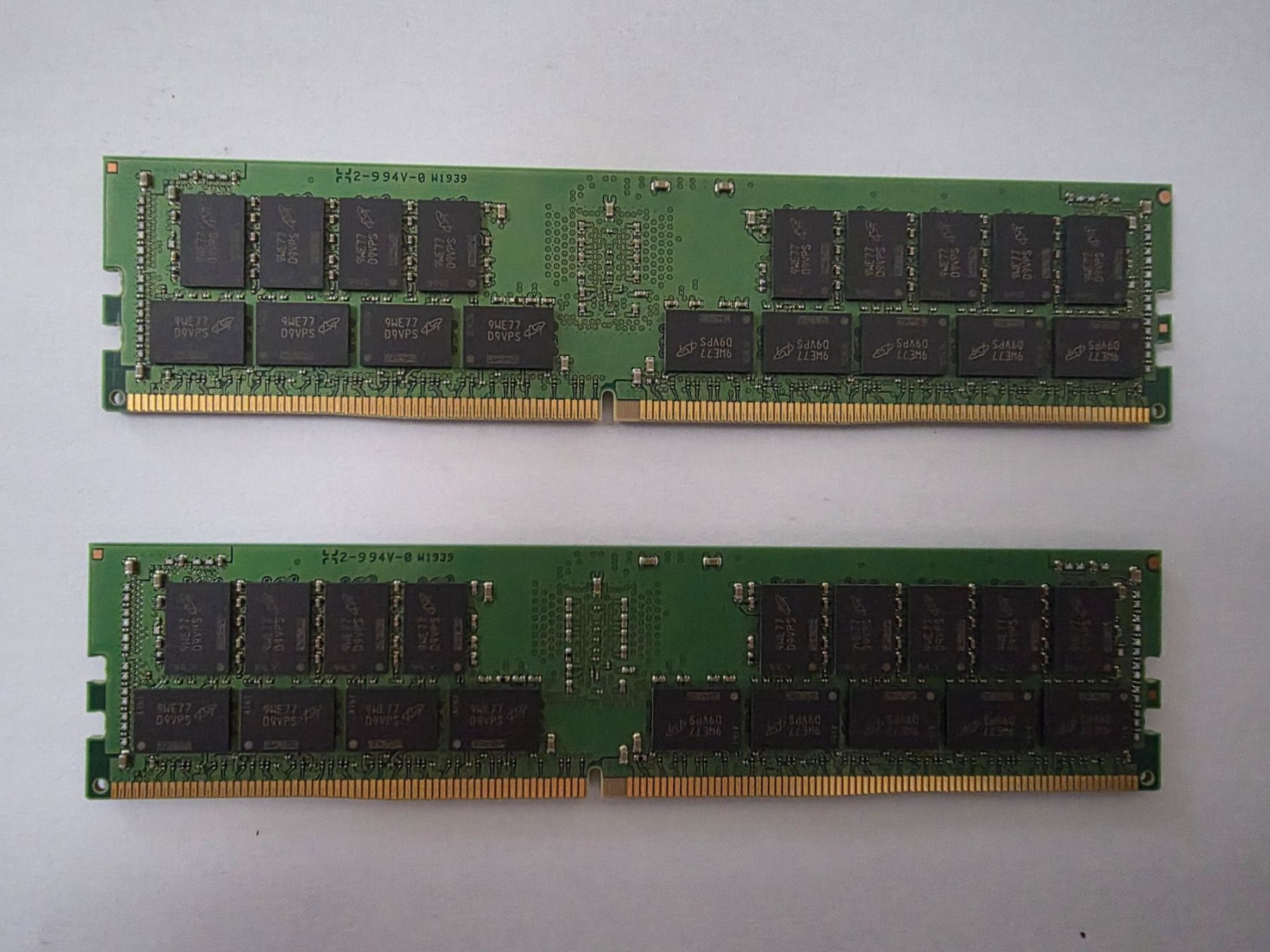 Kingston Memoria / RAM: 2× 32 GB Kingston Server RAM DDR4 ECC Registered = 64 GB – Usato da Zürich venduto da z3ygKdDn 1