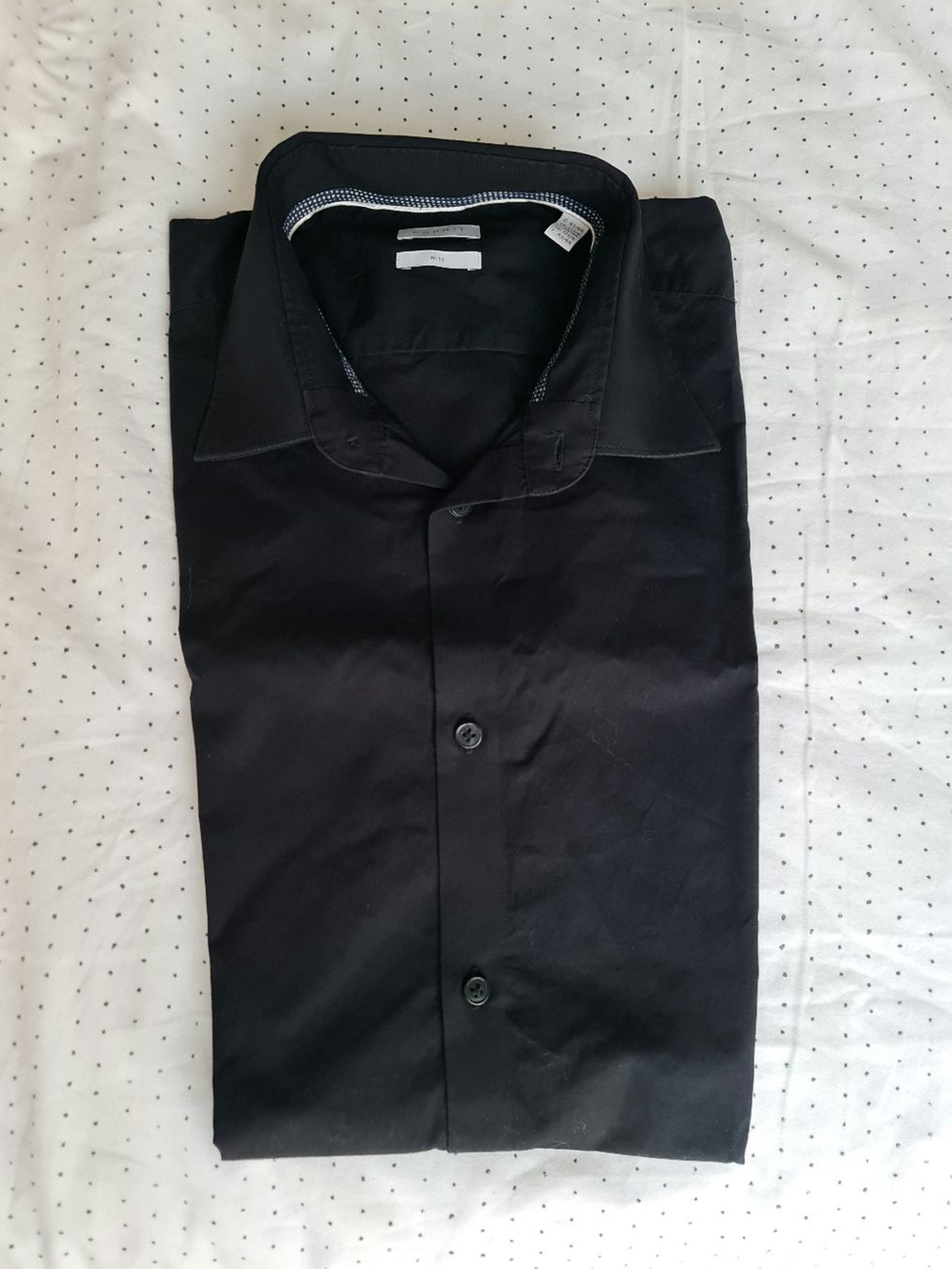 Esprit Camicie: Esprit Slim Hemd, Gr.  17 1/4, schwarz – Usato da Niederrohrdorf venduto da yan_zkz6 2