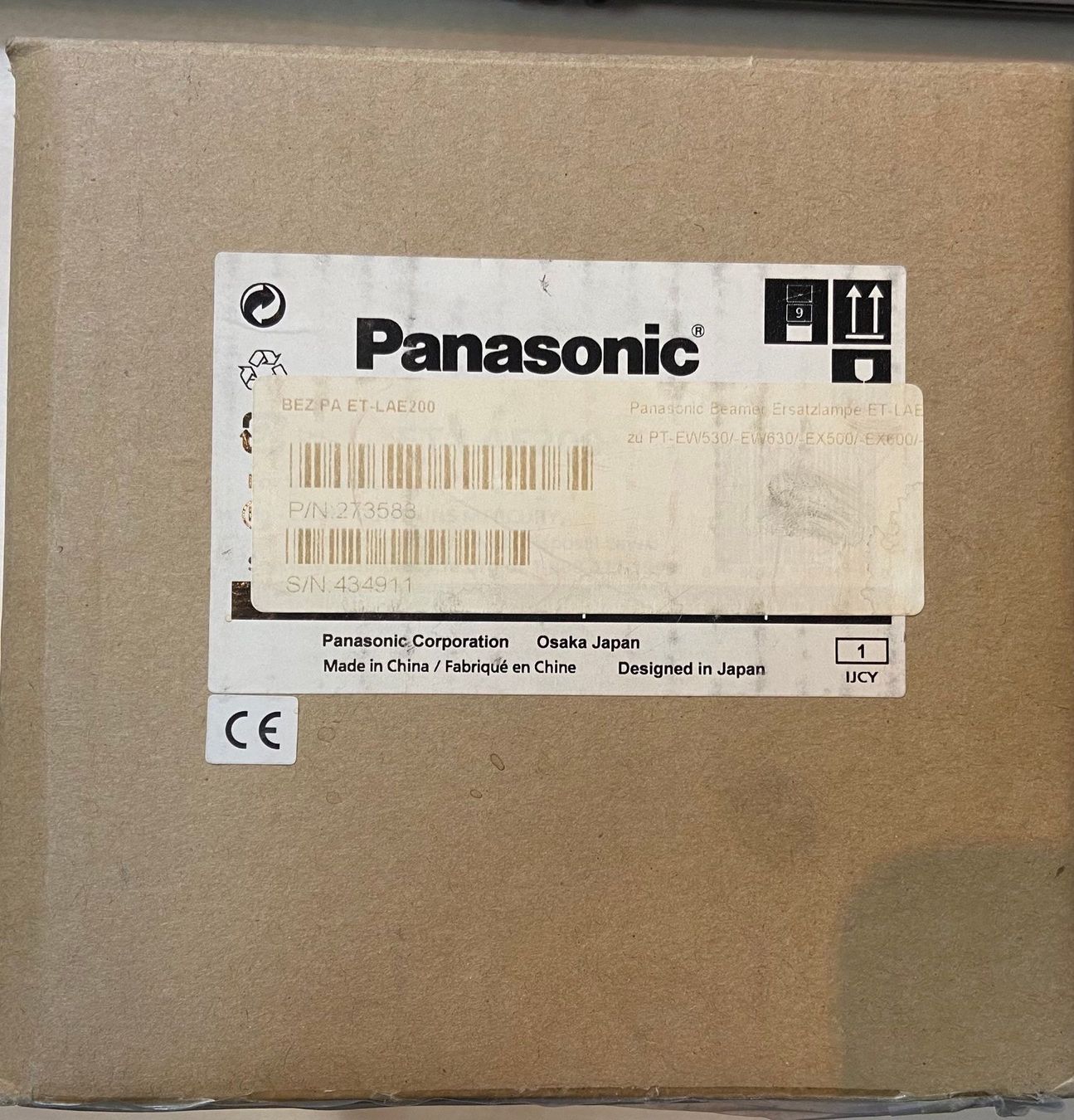Panasonic Proiettori: Panasonic original Ersatzlampe ET-LAE200 – Nuovo (secondo la descrizione) da Schönenwerd venduto da TVLEHMANN