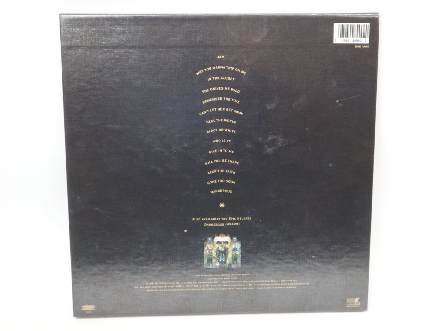 CDs: CD Michael Jackson Dangerous – Gebraucht aus Eschenbach SG von Astalavista 2