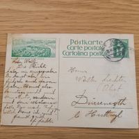 GS Karte Schwefelbad Aargau 1926