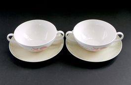 2 Suppentassen Sets * FLOREA * House & Garden Coll. Villeroy