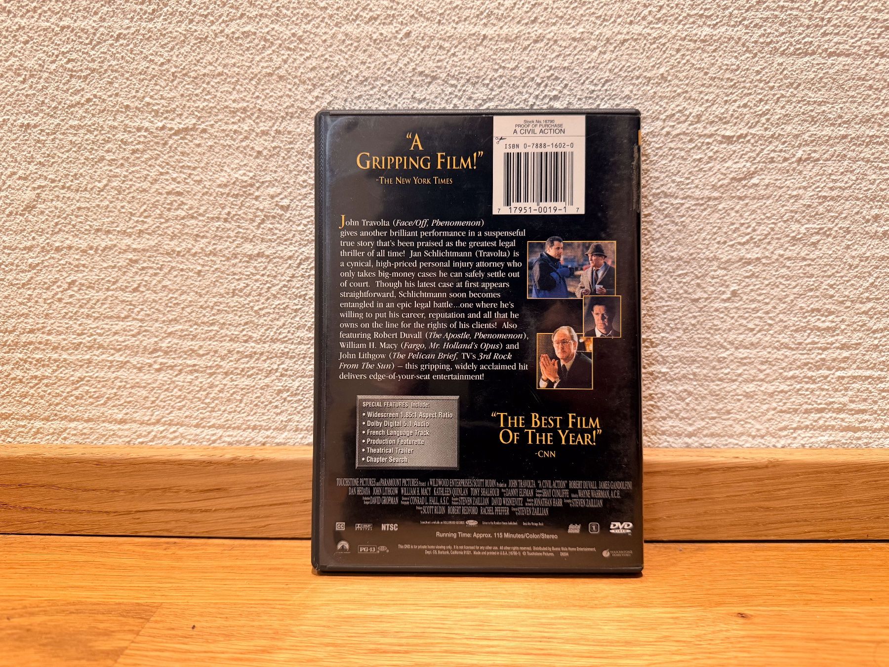Tutti i DVDs: A Civil Action (DVD) – Usato da Reinach BL venduto da Graphix 1