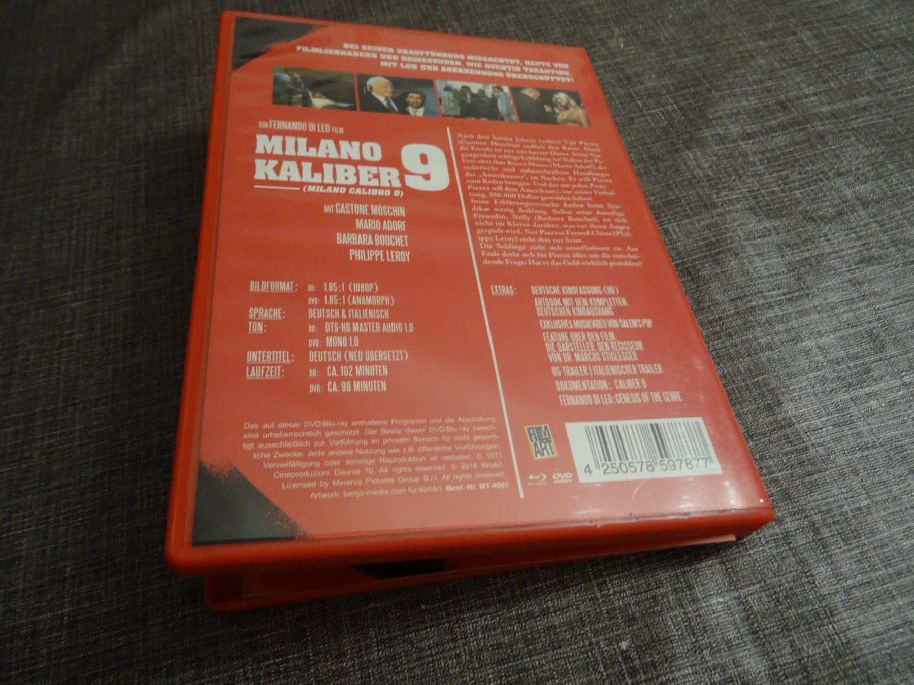 Tous les DVDs: Milano Kaliber 9 DVD + BLU-RAY – D'occasion à Olten par Disc-Verkauf 2
