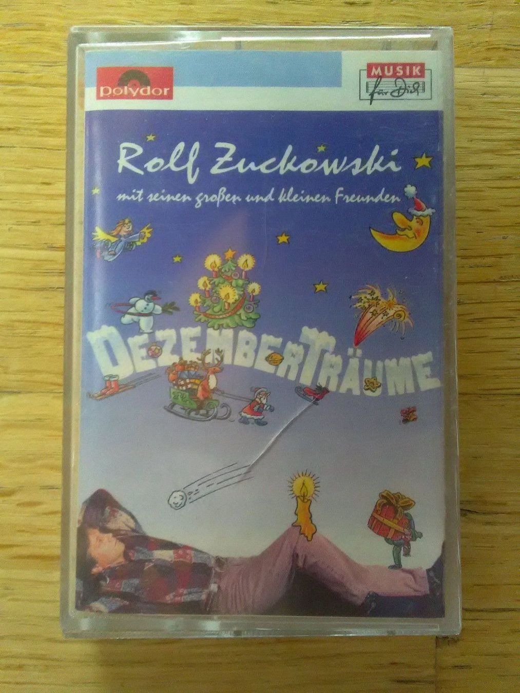 Musicassette: Rolf Zuckowski — Dezemberträume   '1993 – Usato da St.Galllen venduto da elkaphone