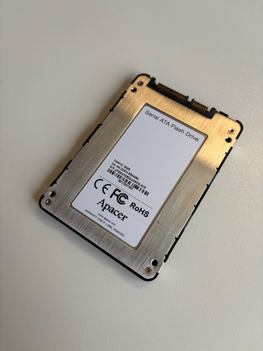 Dischi rigidi: Apacer SATA SSD 60GB – Usato da St-Blaise venduto da PaniproSA 1