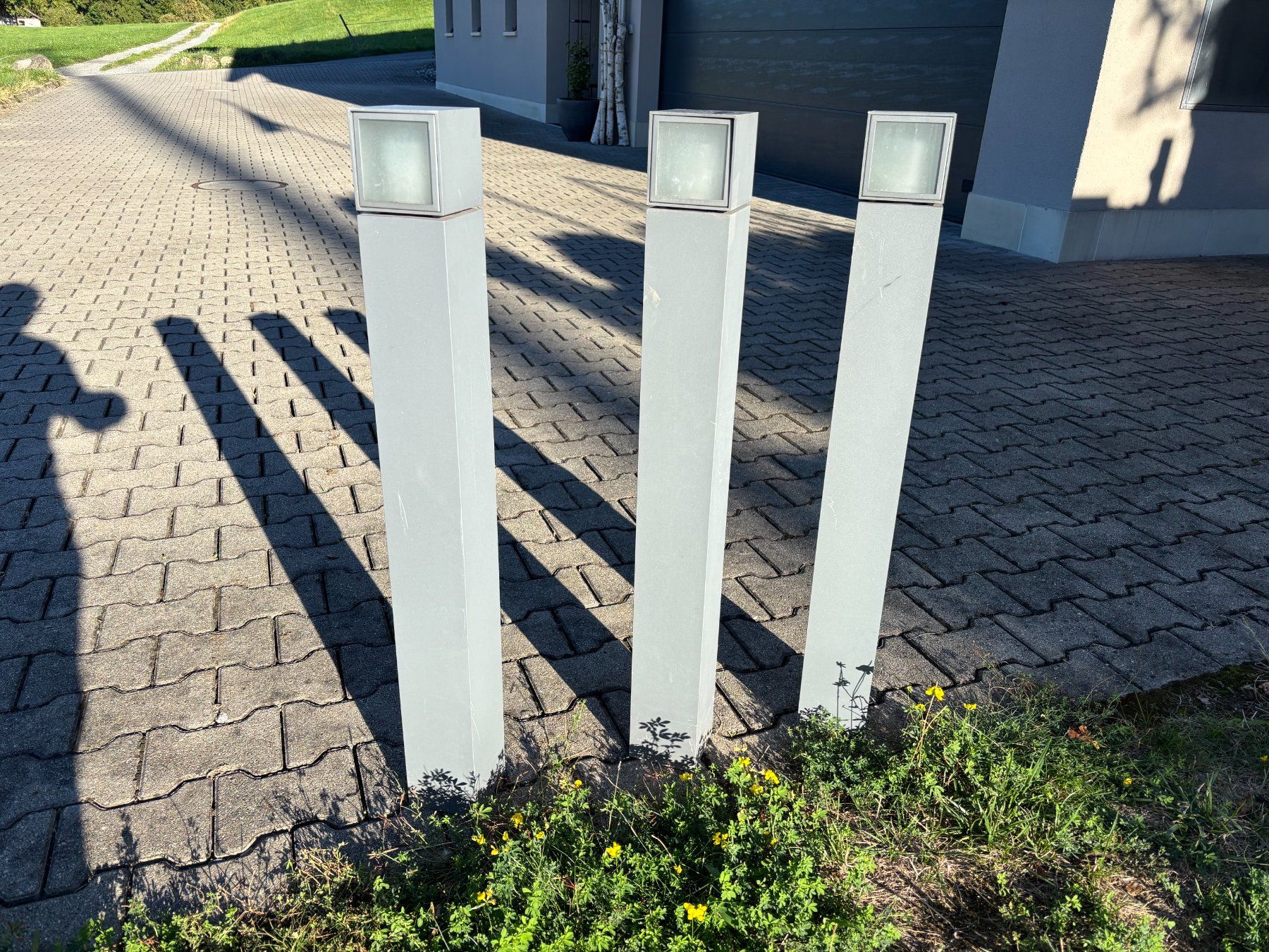 Lampen: Pollerleuchte LED Out Box 90 - 3 Stück – Gebraucht aus Freienbach von cla_2qzx 3