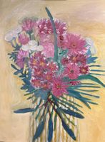 Blumenstrauss Gemälde, Original Herbstdeko, Kunst 2024!