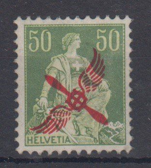 Alle Briefmarken: Poste aérienne 2 neuf* – Gebraucht aus Boécourt von Denteles66