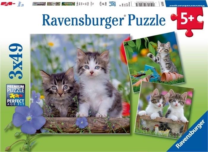 Ravensburger Puzzle: Puzzle 3 x 49 Teile – Nuovo e nell'imballaggio originale da Waldstatt venduto da wundertuete1